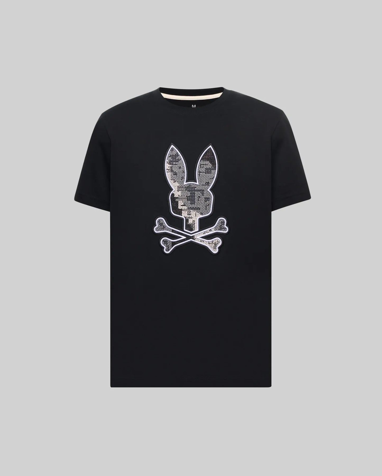 MENS BIG AND TALL OLIVIER EMBROIDERED GRAPHIC TEE - BT0200041