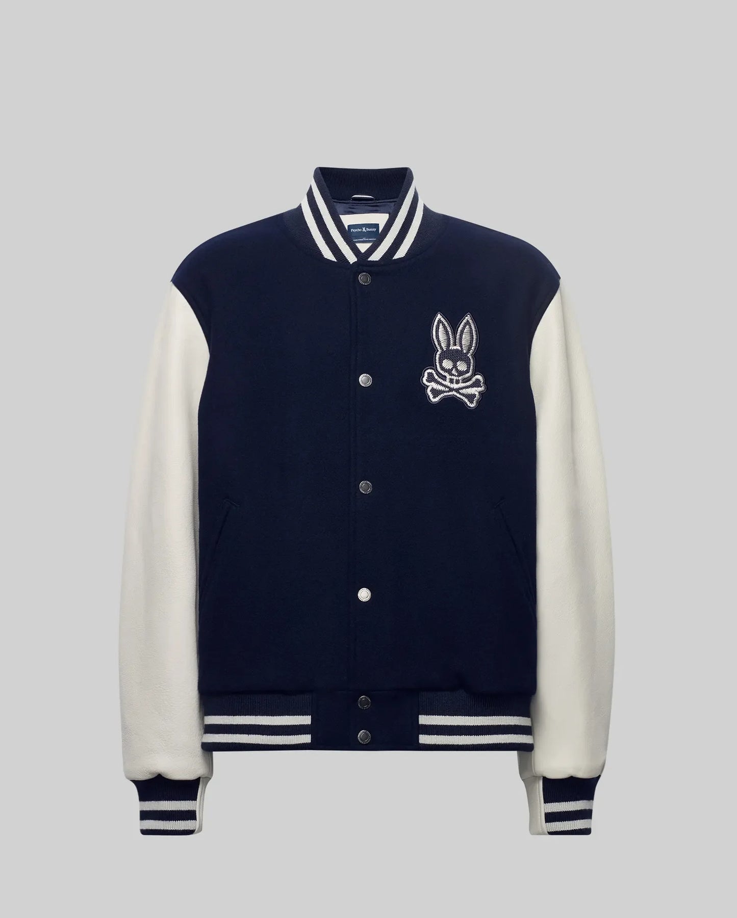 MENS JACOB LEATHER BOMBER - MO1100016