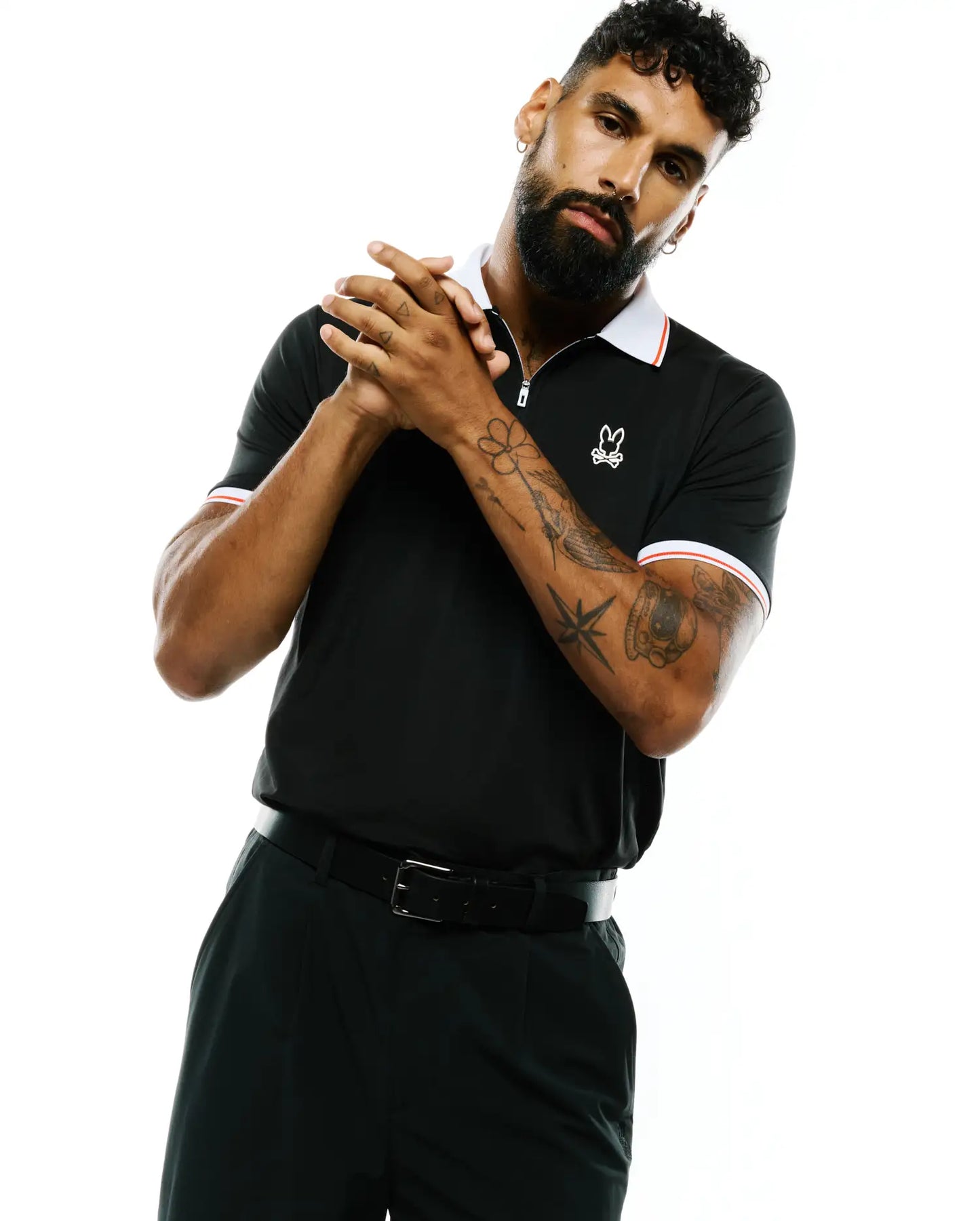 MENS ODIN ZIP SPORT POLO - MT0100216