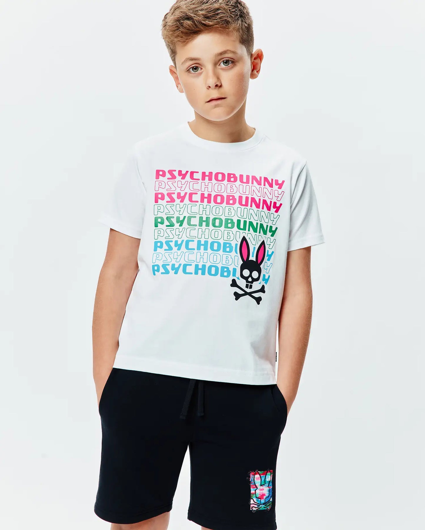 KIDS LANDON WORDMARK TEE - KT0200196