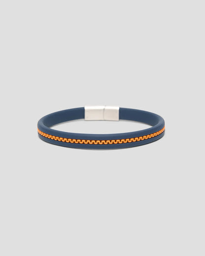 MENS LINK RUBBER BRACELET - MO1700051