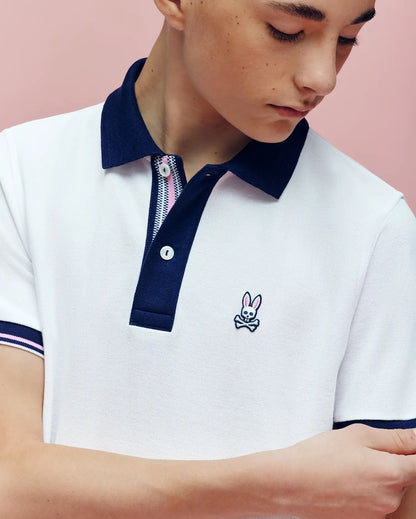 KIDS ARCHIVE CLASSIC BUNNY PIQUE POLO - KT0100010