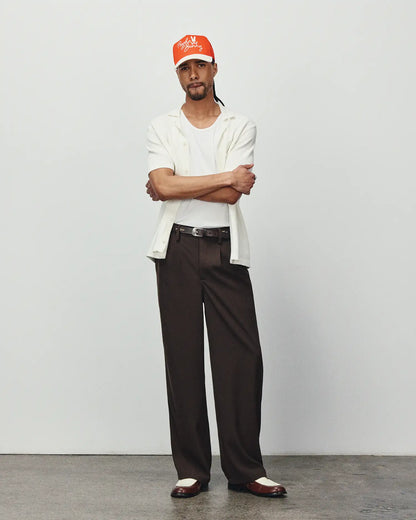 MENS YANN KNIT CAMP SHIRT - MT0300171