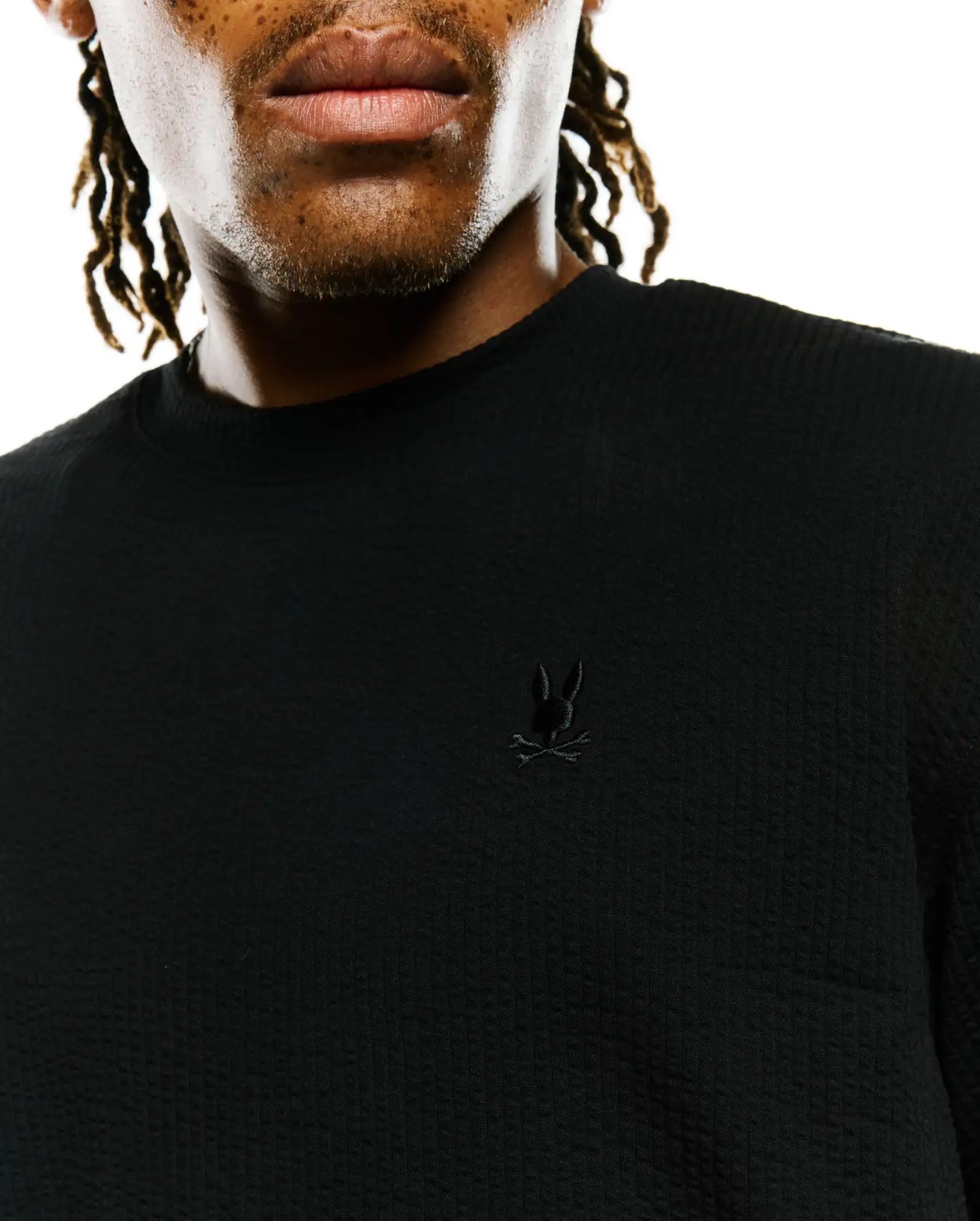 MENS ARLEN OVERSIZED SEERSUCKER TEE - MT0200638
