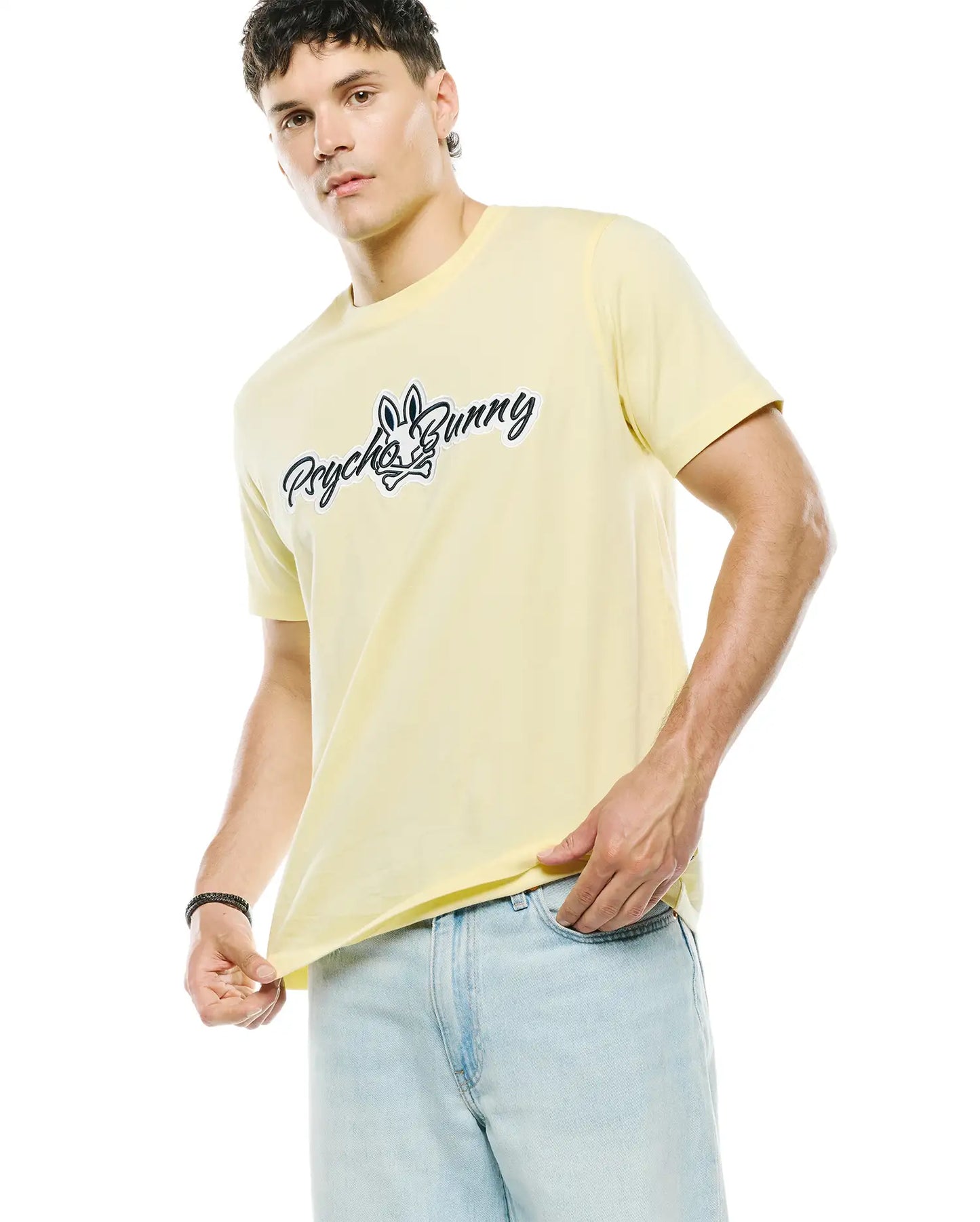 MENS JAYDON PIMA COTTON LOGO TEE - MT0200367