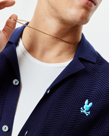 MENS HOLDEN OVERSIZED KNIT SHIRT - MT0300115