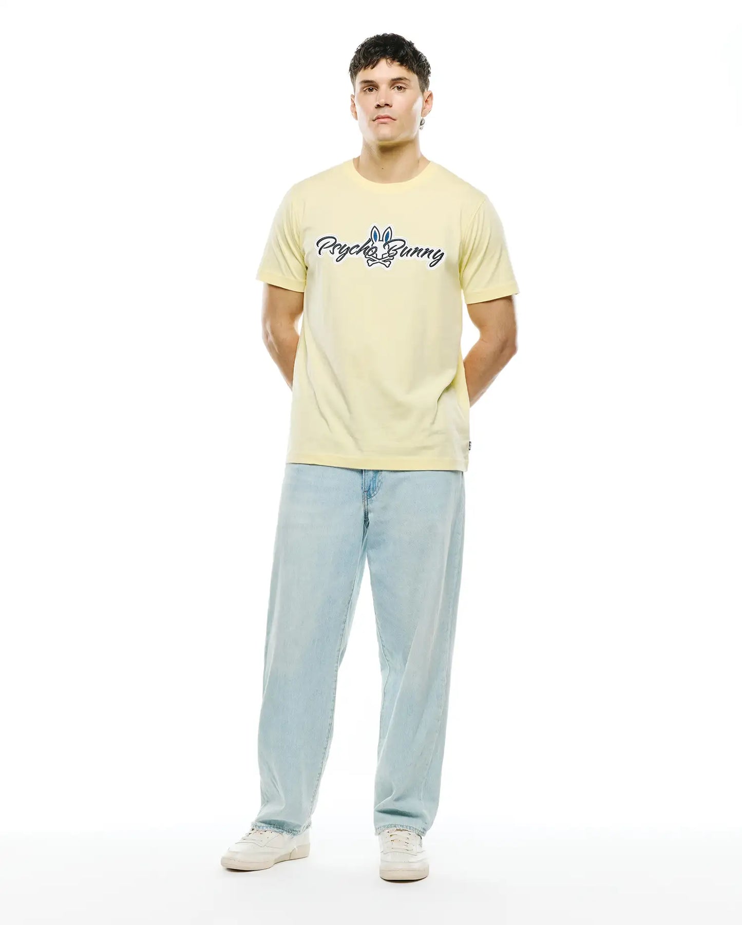 MENS JAYDON PIMA COTTON LOGO TEE - MT0200367
