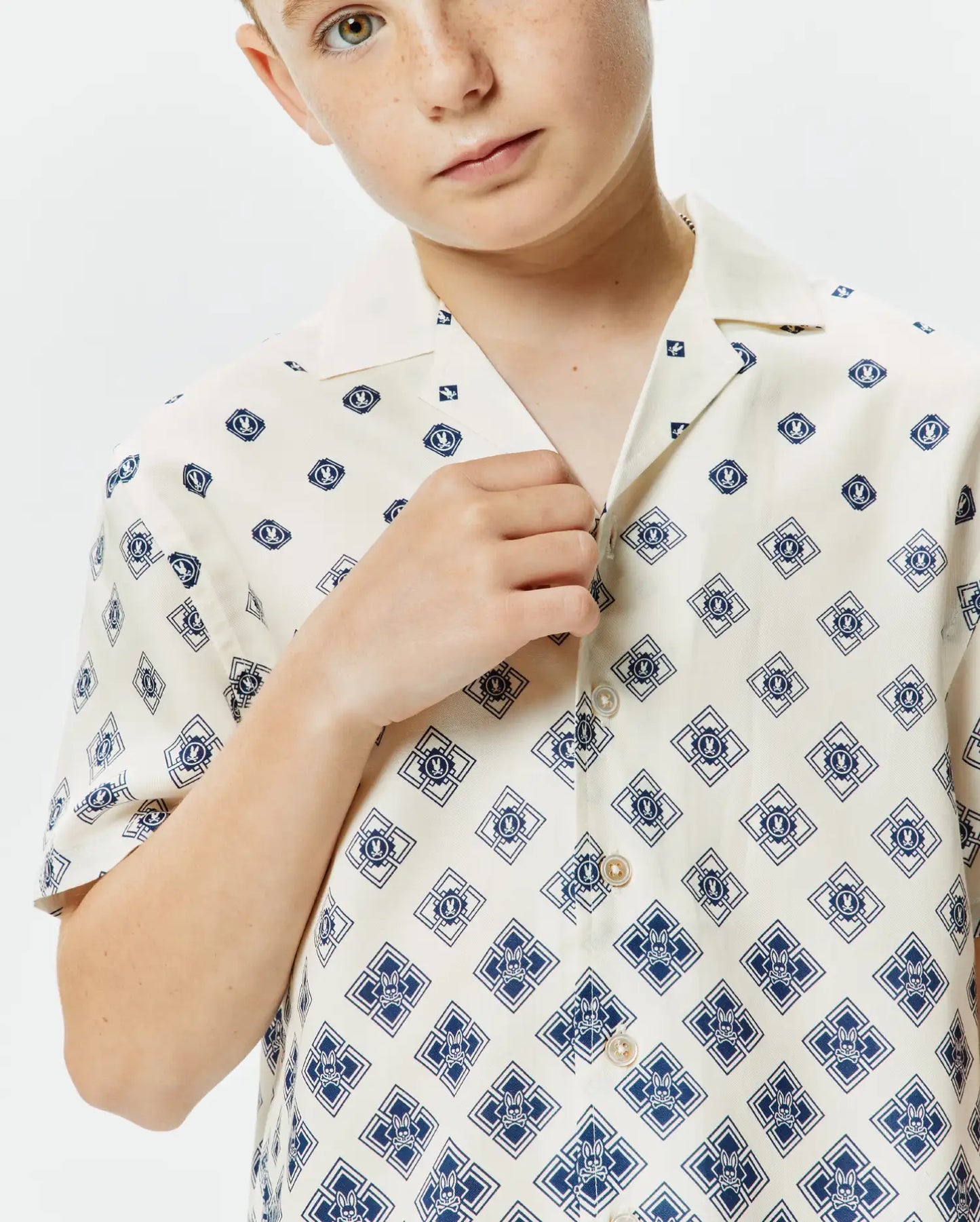 KIDS TOBIAS TENCEL SHIRT - KT0300030