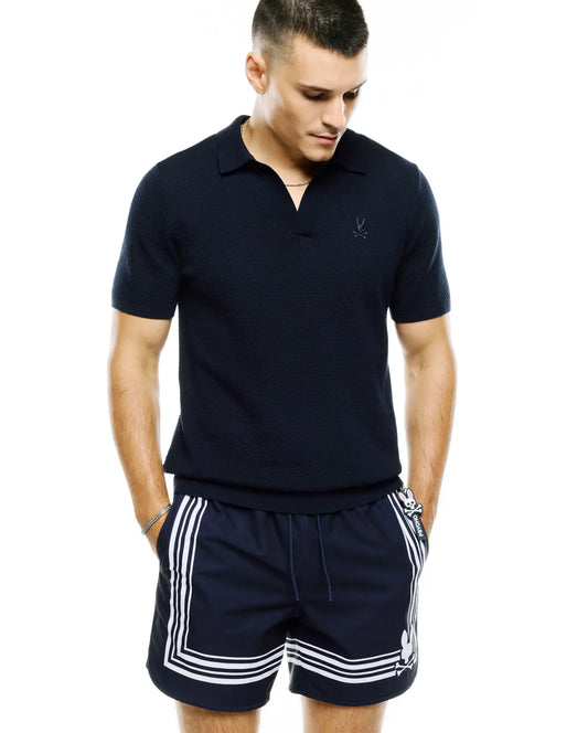 MENS DEVON KNIT POLO - MT0100169