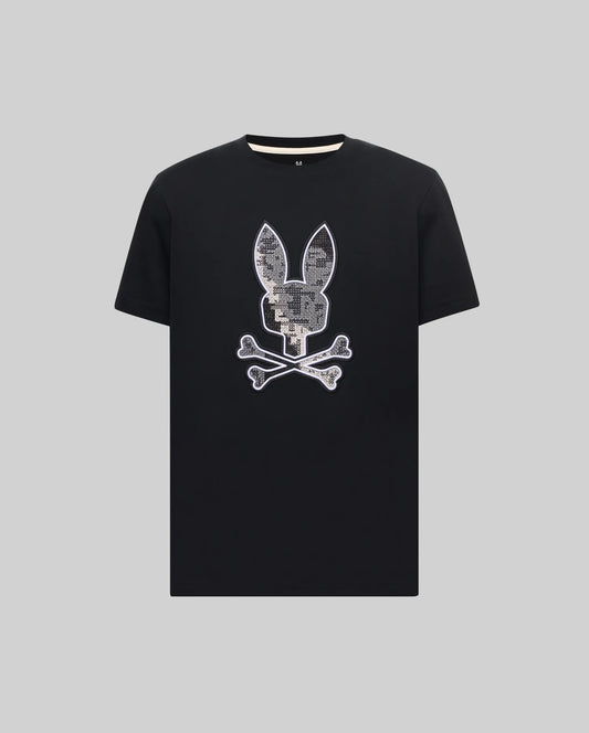MENS BIG AND TALL OLIVIER EMBROIDERED GRAPHIC TEE - BT0200041