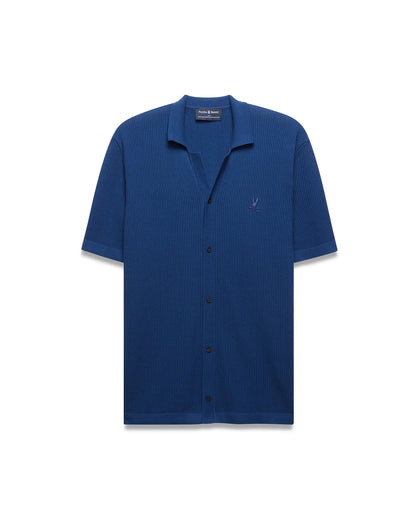 MENS YANN KNIT CAMP SHIRT - MT0300171