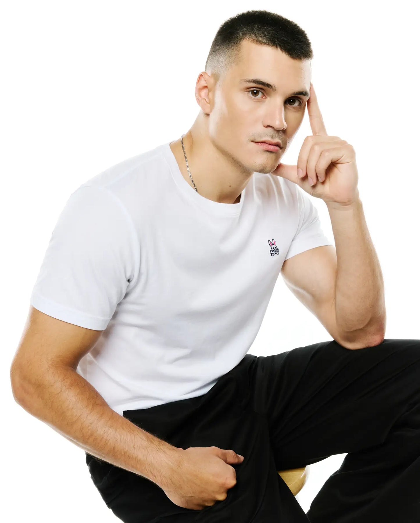 MENS CLASSIC CREW NECK TEE - B6U014CRPC