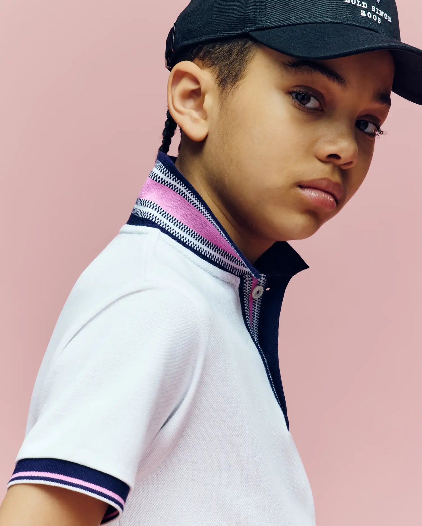 KIDS ARCHIVE CLASSIC BUNNY PIQUE POLO - KT0100010