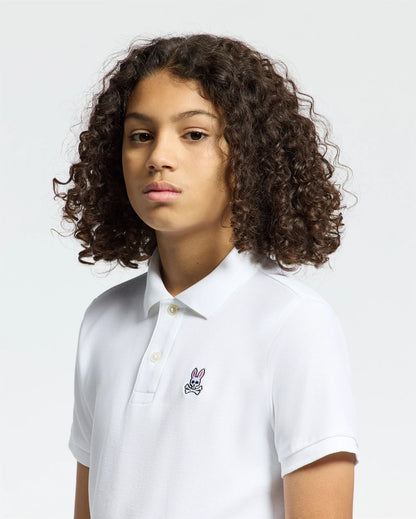 KIDS CLASSIC PIQUE POLO SHIRT - B0K001CRPC