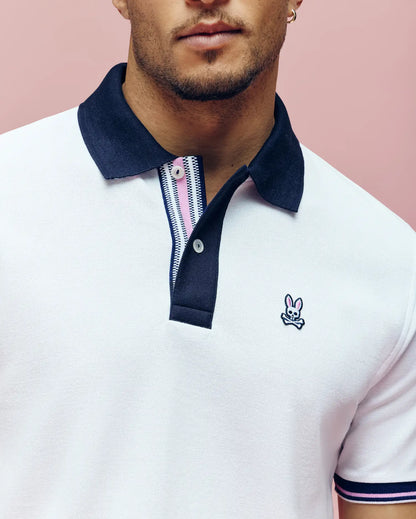 MENS ARCHIVE CLASSIC BUNNY PIQUE POLO - MT0100010
