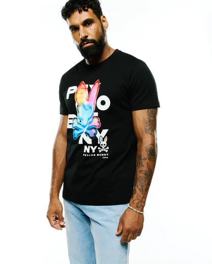 MENS KENJI PIMA COTTON GRAPHIC TEE - MT0200415