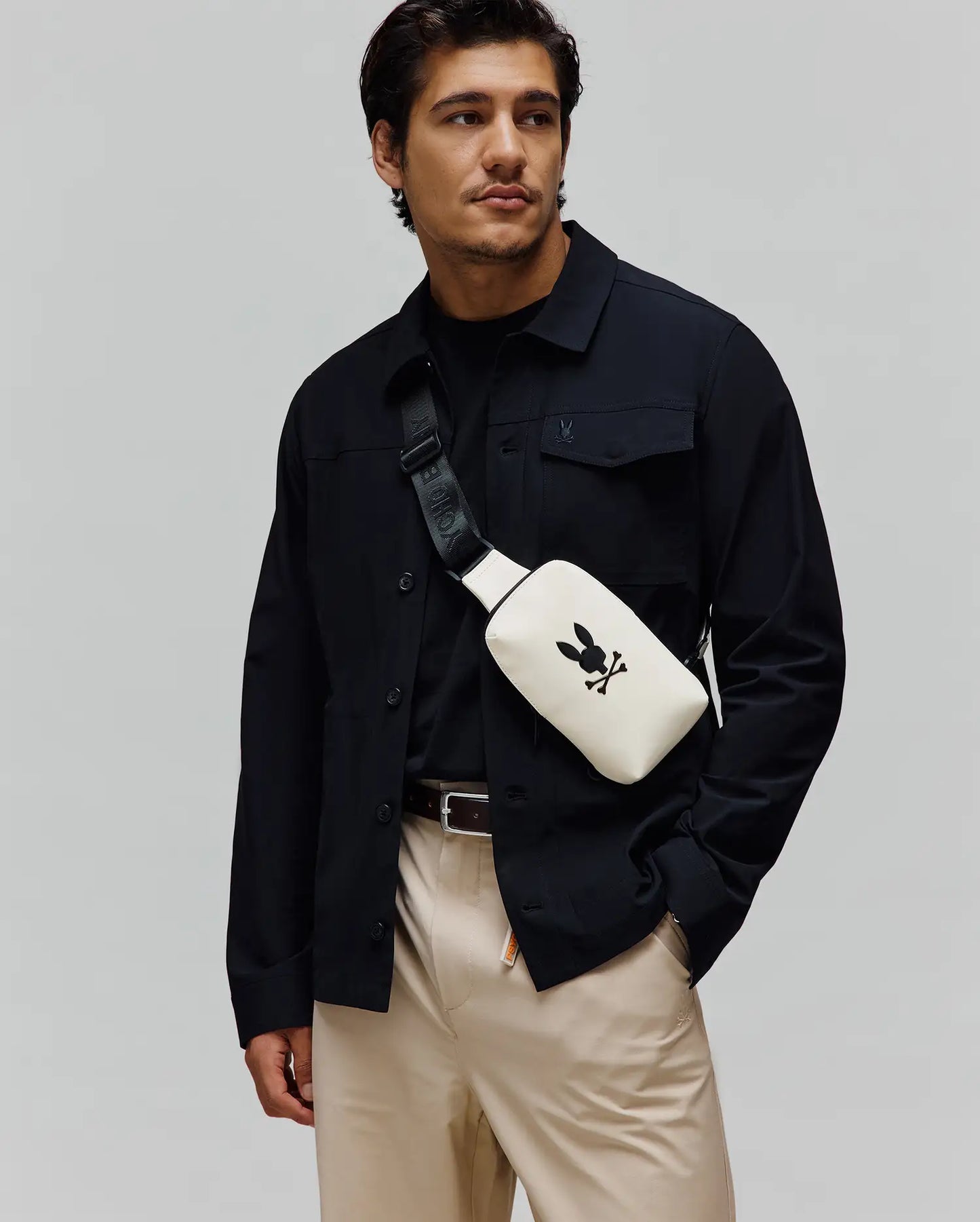MENS RUBBERIZED CROSSBODY - MO2400079