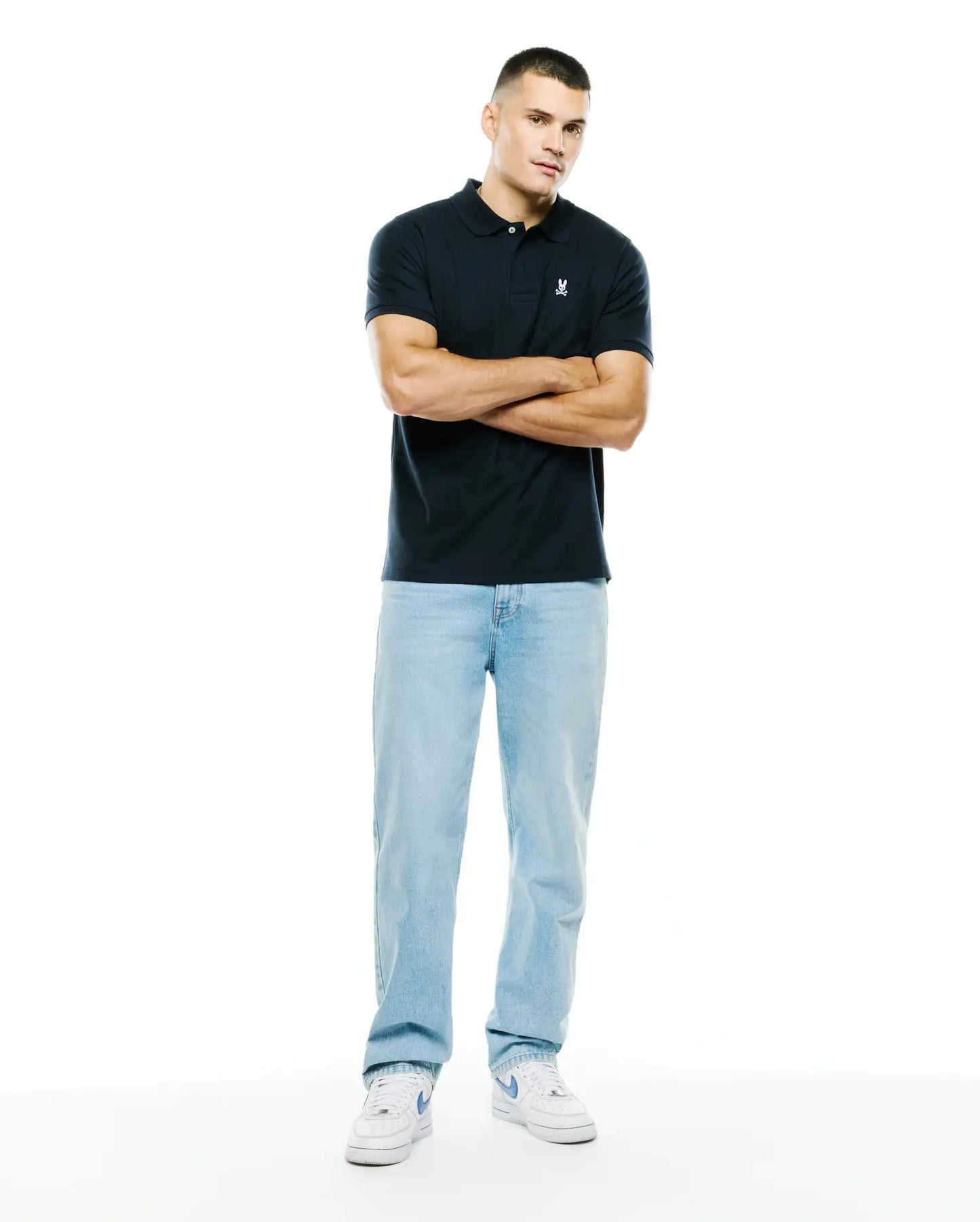 MENS CLASSIC PIQUE POLO SHIRT - B6K001ARPC