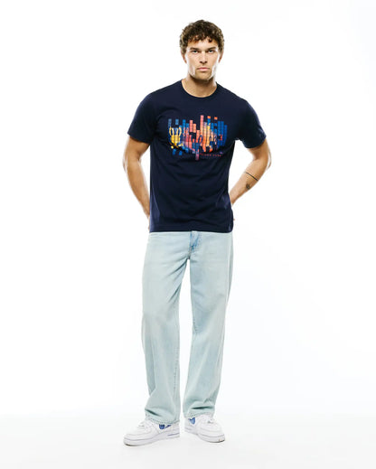 MENS ZANDER PIMA COTTON GRAPHIC TEE - MT0200373