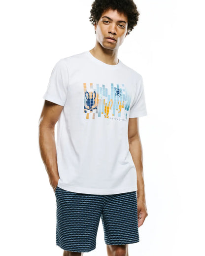 MENS ZANDER PIMA COTTON GRAPHIC TEE - MT0200373
