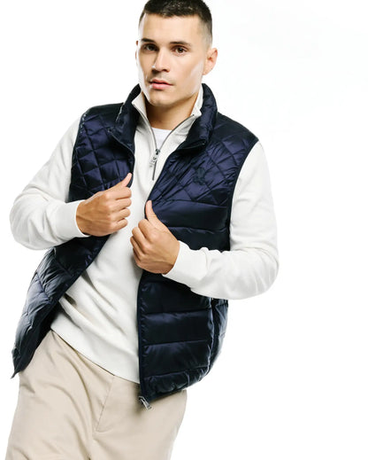 MENS EMERIK QUILTED PUFFER VEST - MO1100063