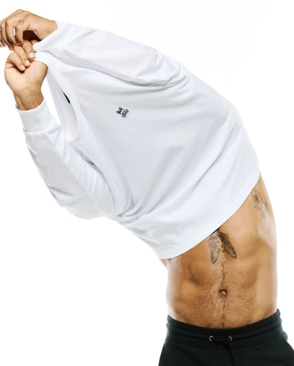MENS NORMAN LONG SLEEVE OVERSIZED FIT TEE - MT0200374