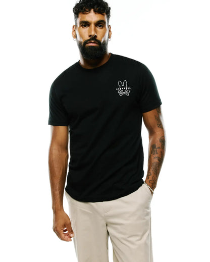 MENS PIERS PIMA COTTON BACK GRAPHIC TEE - MT0200366