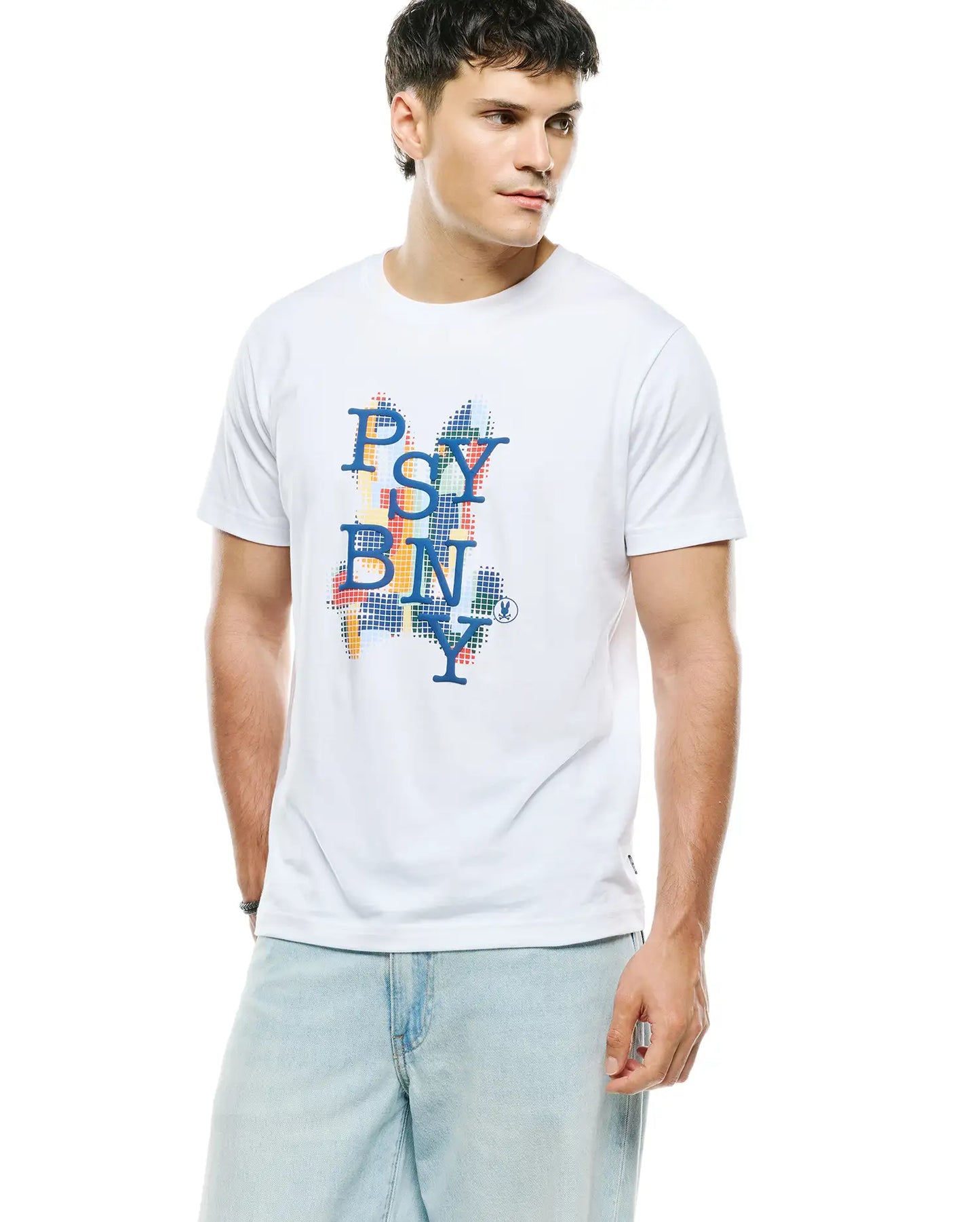 MENS WES PIMA COTTON GRAPHIC TEE - MT0200397