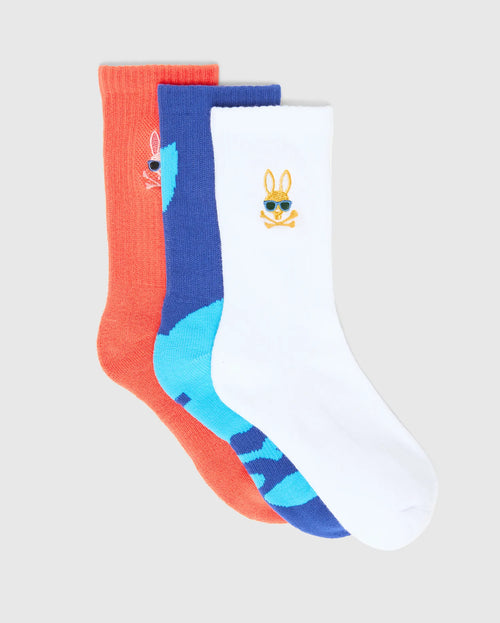KIDS SUNNY 3 PACK SPORT SOCKS - KO2200010