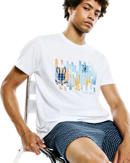MENS ZANDER PIMA COTTON GRAPHIC TEE - MT0200373