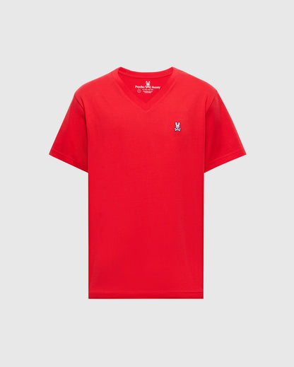 MENS CLASSIC V NECK TEE - B6U100CRPC