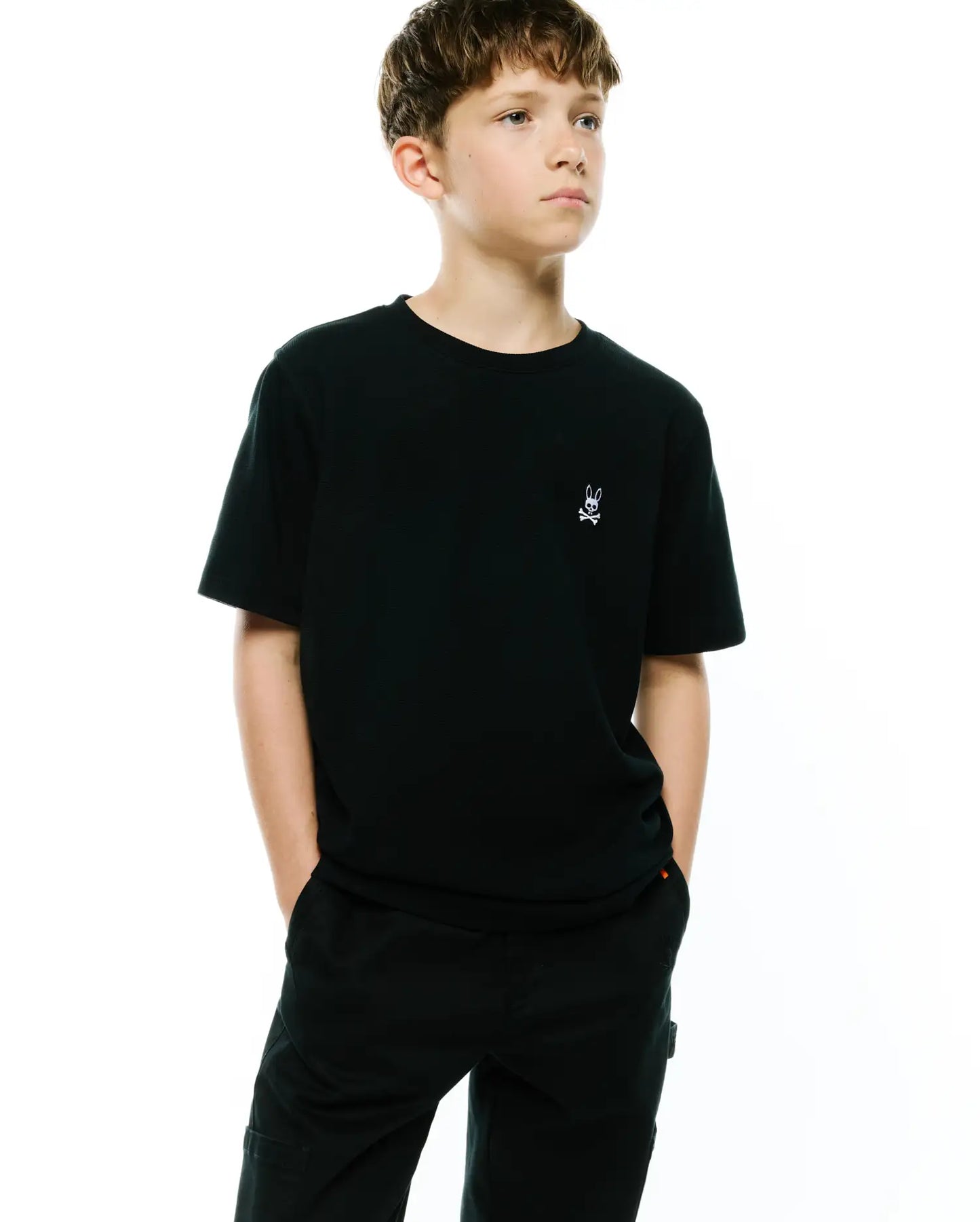 KIDS MAXTON WAFFLE TEE - KT0200267