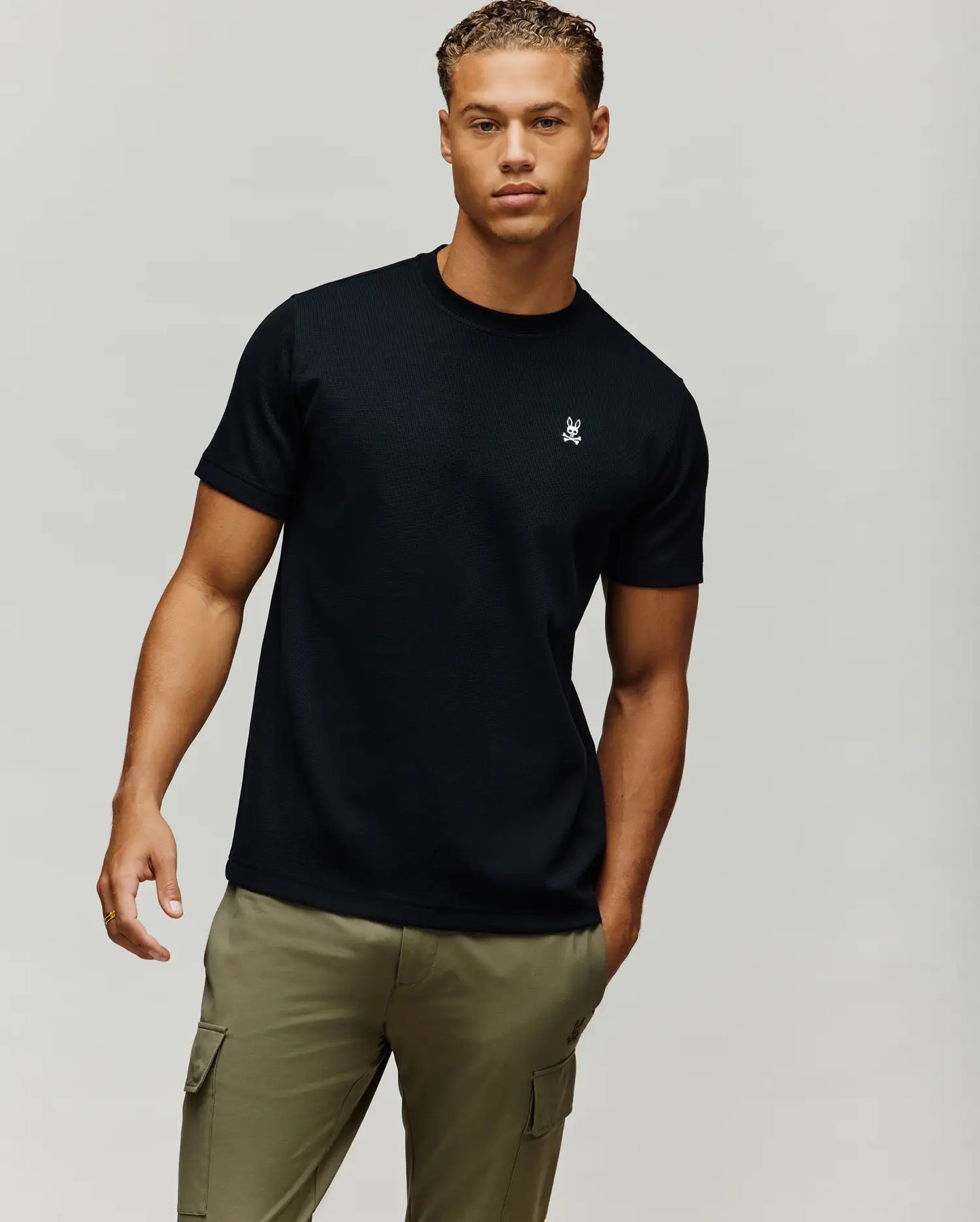 MENS MAXTON WAFFLE TEE - MT0200325