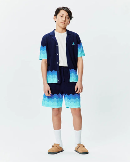 KIDS HOLDEN OVERSIZED KNIT SHIRT - KT0300020