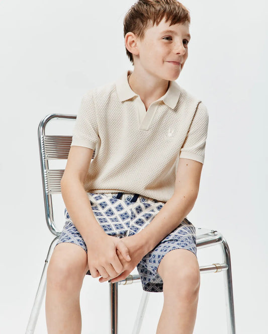 KIDS DEVON KNIT POLO - KT0100093