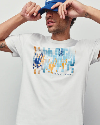 MENS ZANDER PIMA COTTON GRAPHIC TEE - MT0200373