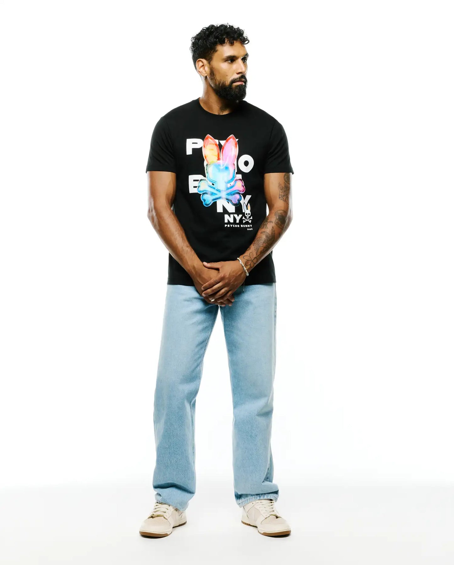 MENS KENJI PIMA COTTON GRAPHIC TEE - MT0200415