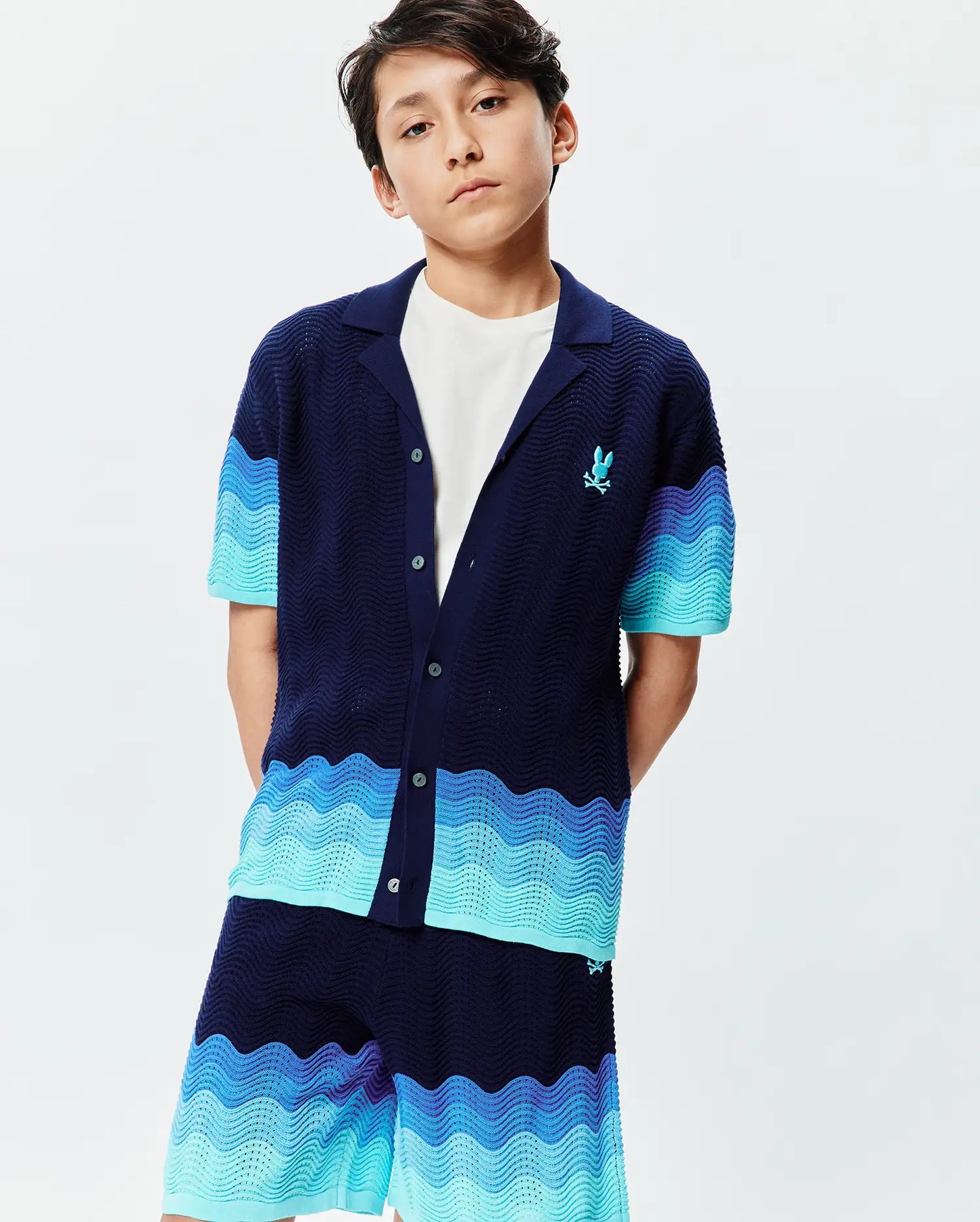 KIDS HOLDEN OVERSIZED KNIT SHIRT - KT0300020