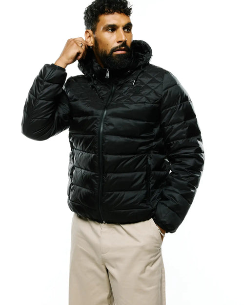 MENS EMERIK HOODED PUFFER JACKET - MO1100062
