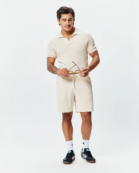 MENS DEVON KNIT POLO - MT0100169