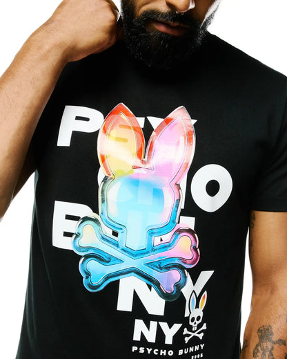 MENS KENJI PIMA COTTON GRAPHIC TEE - MT0200415