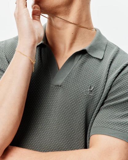 MENS DEVON KNIT POLO - MT0100169
