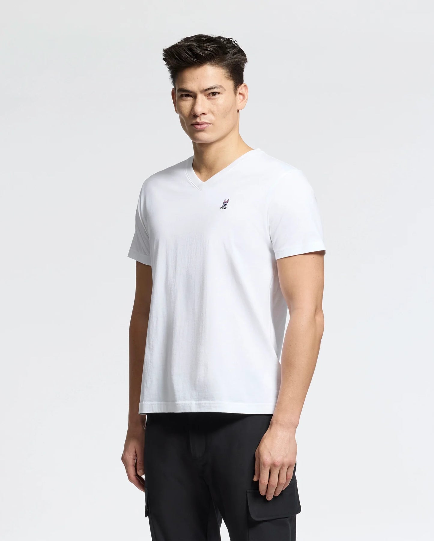 MENS CLASSIC V NECK TEE - B6U100ARPC