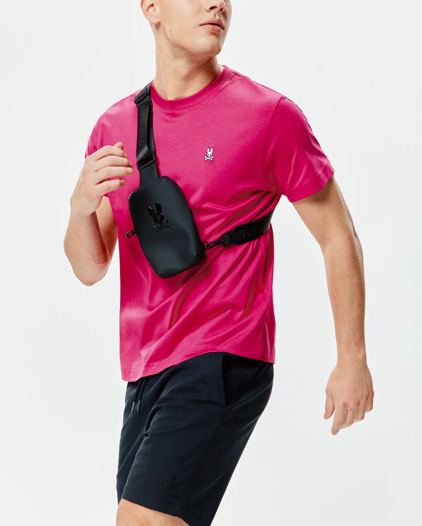 MENS CLASSIC CREW NECK TEE - B6U014F200