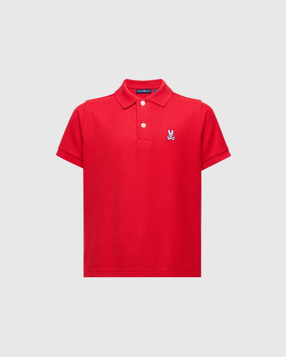 KIDS CLASSIC PIQUE POLO SHIRT - B0K001CRPC