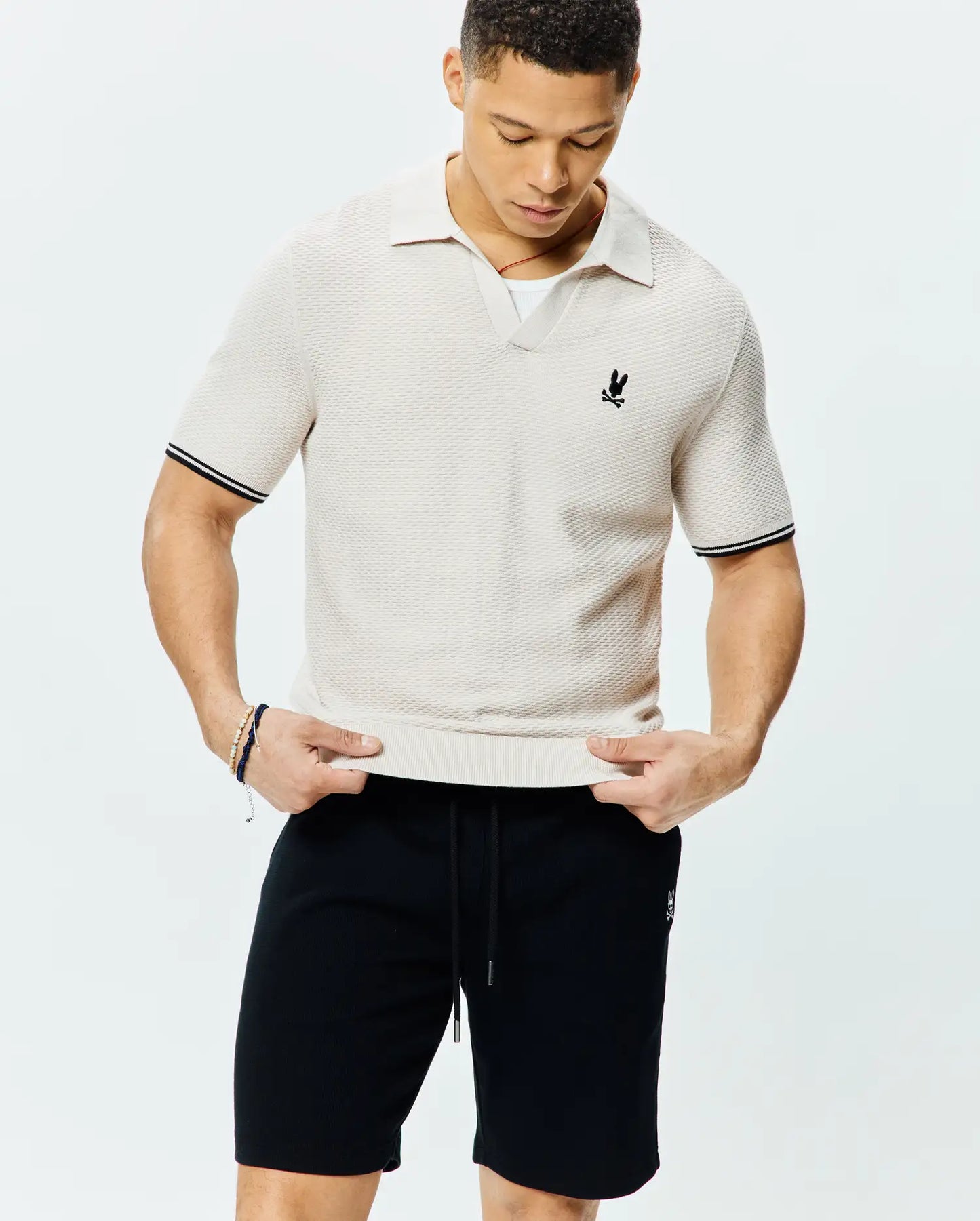 MENS SELBY KNIT POLO - MT0100265