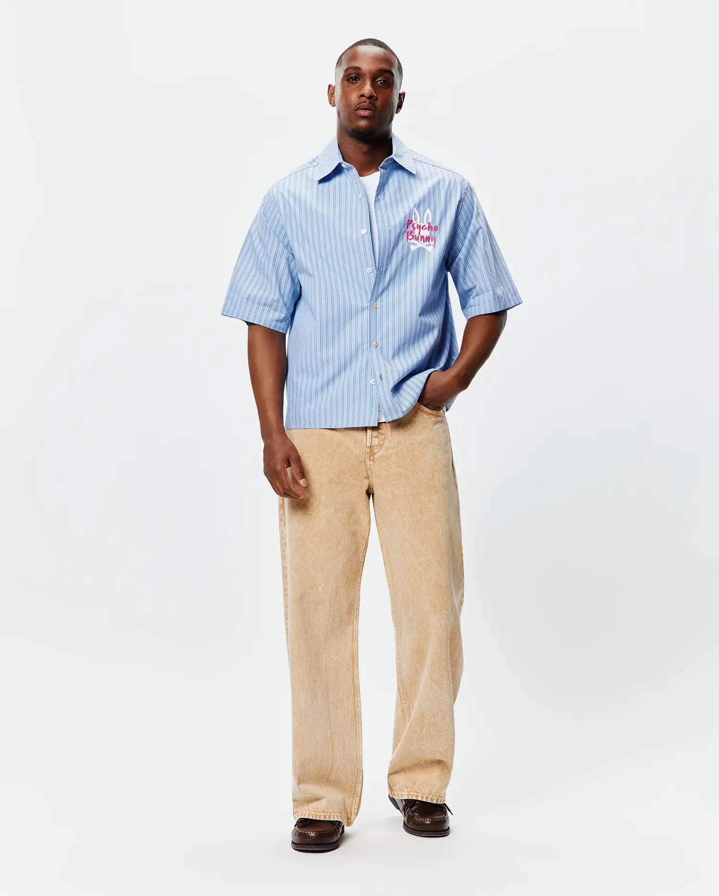 MENS DUNCAN STRIPE SHIRT - MT0300170