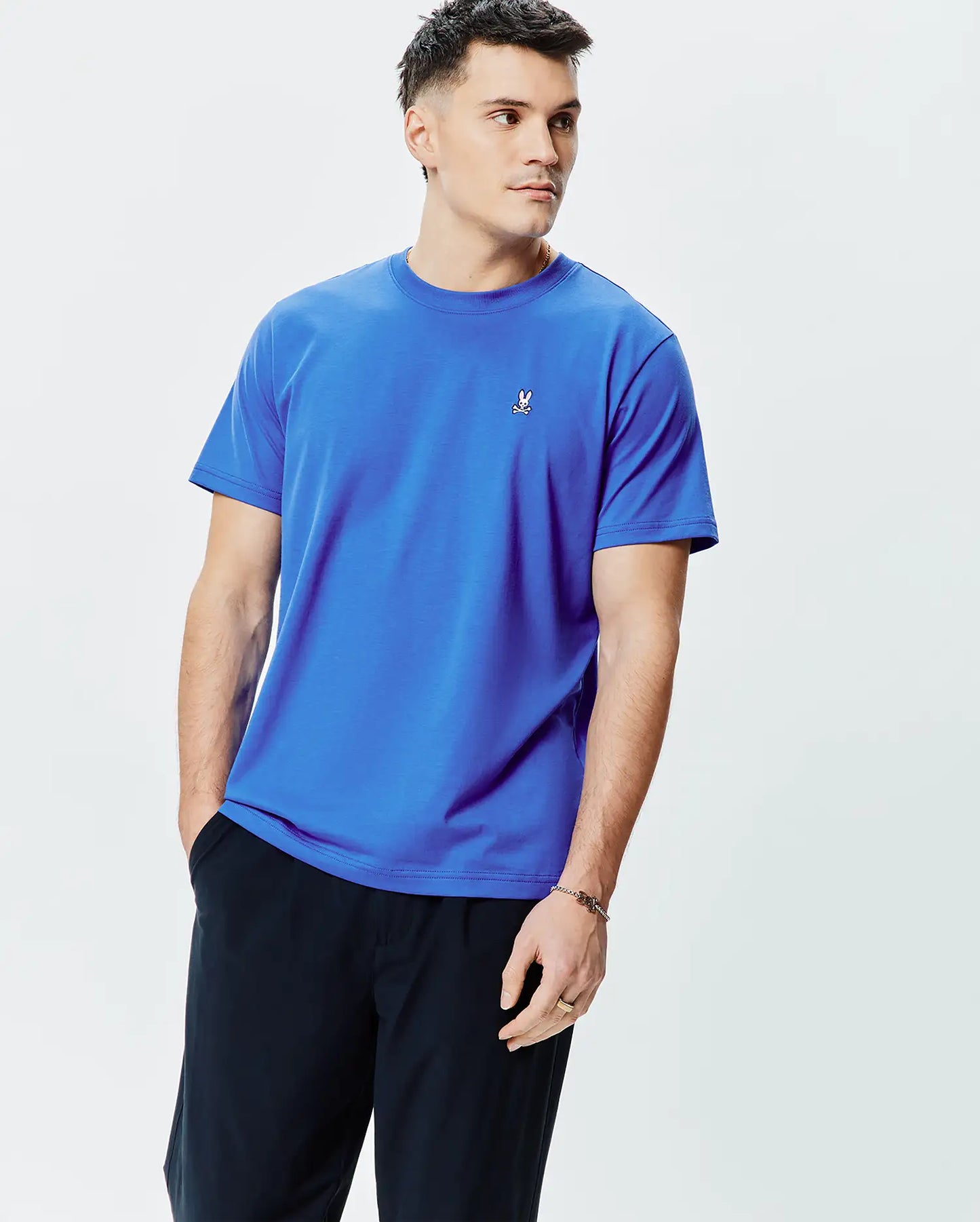 MENS CLASSIC CREW NECK TEE - B6U014F200