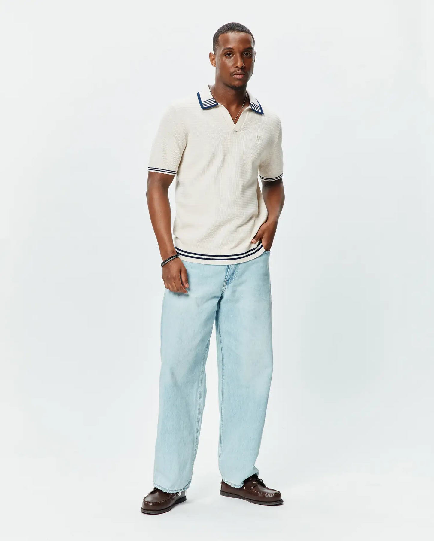 MENS ELOWEN KNIT POLO - MT0100266