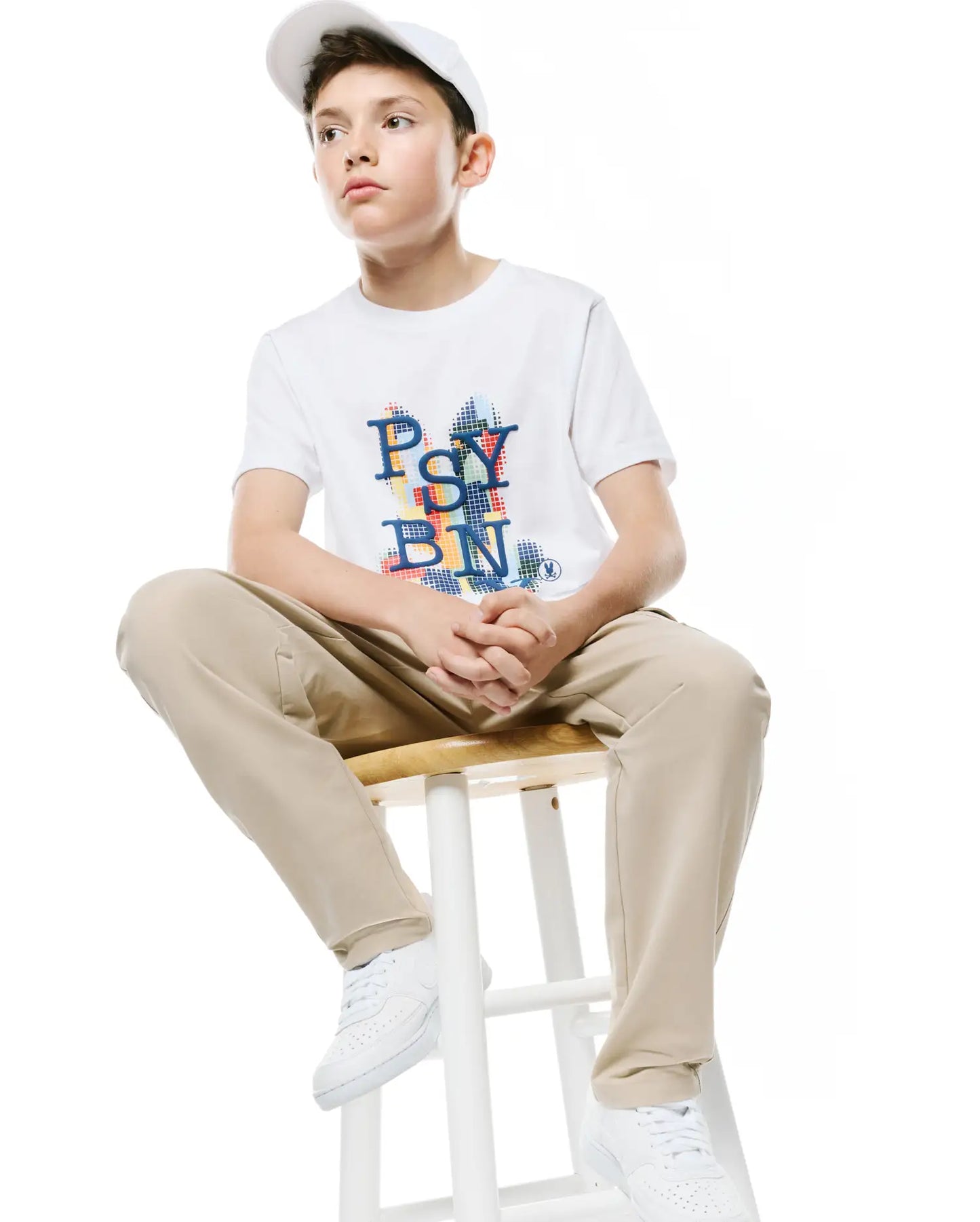 KIDS WES GRAPHIC TEE - KT0200224